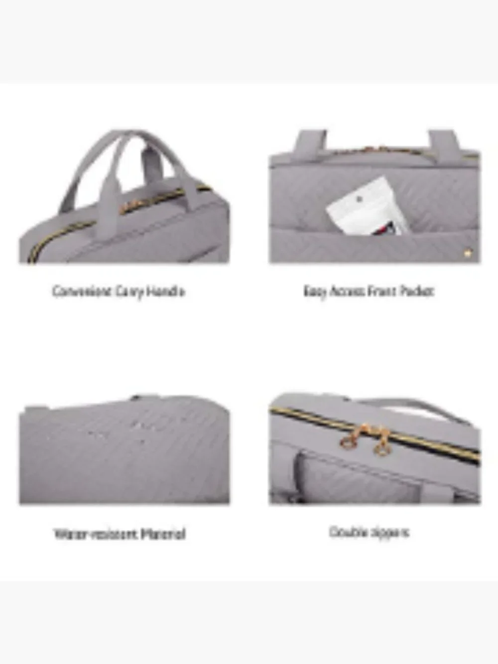 BAGSMART Hanging Toiletry Bag Travel Cosmetic Organizer with Hook